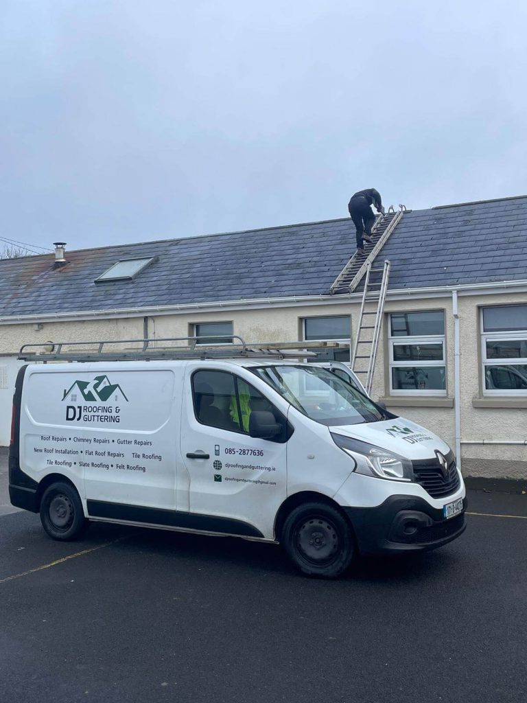dj roofing van