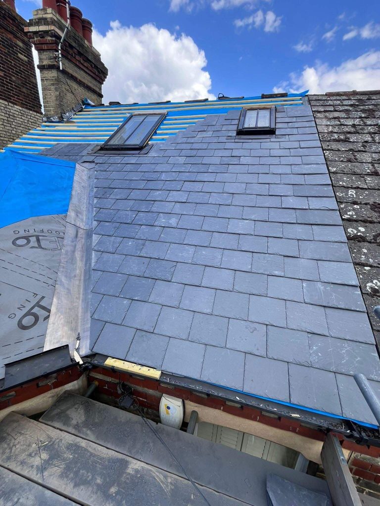 new slate roof