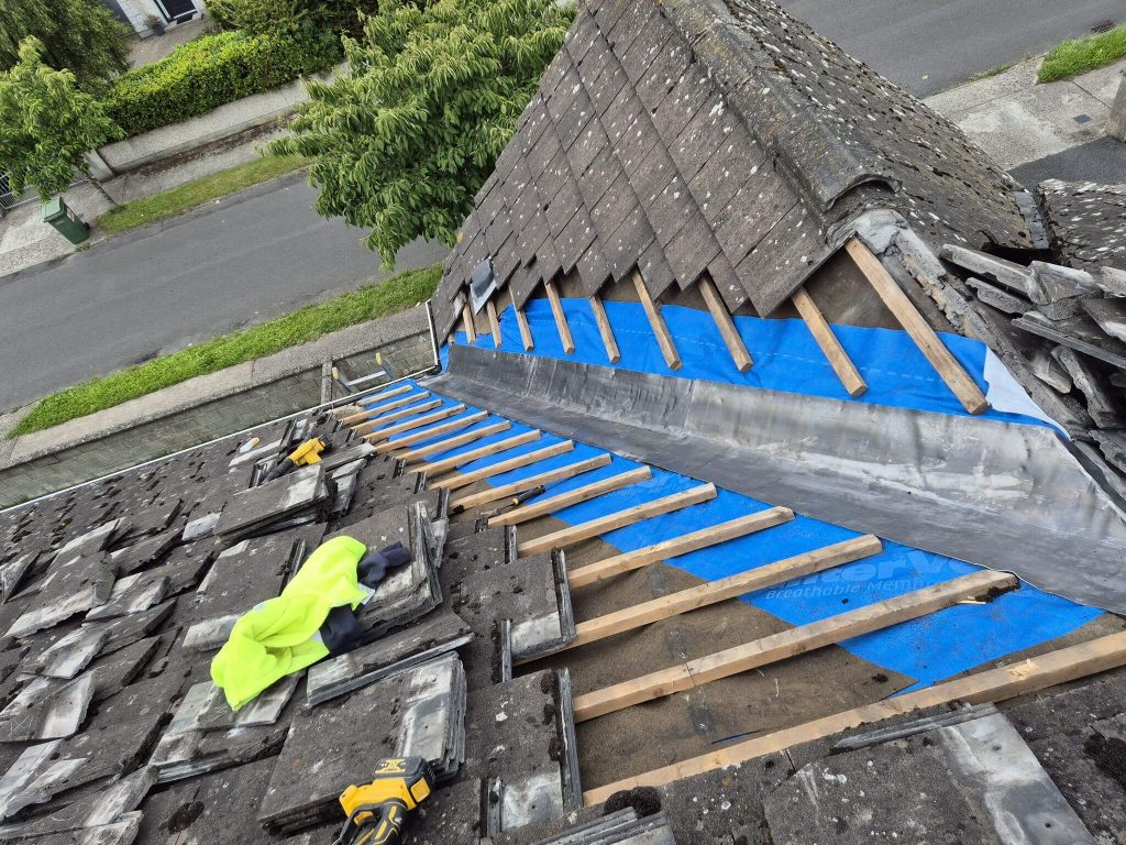 repairing leak on roof