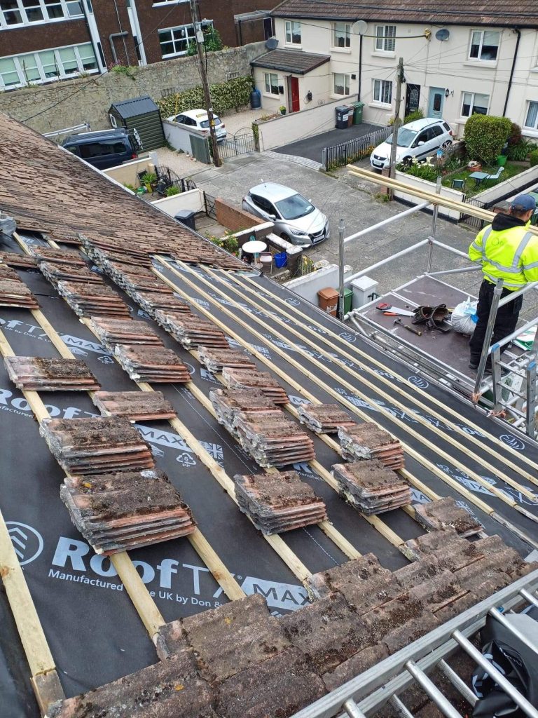 tile roof leak repair